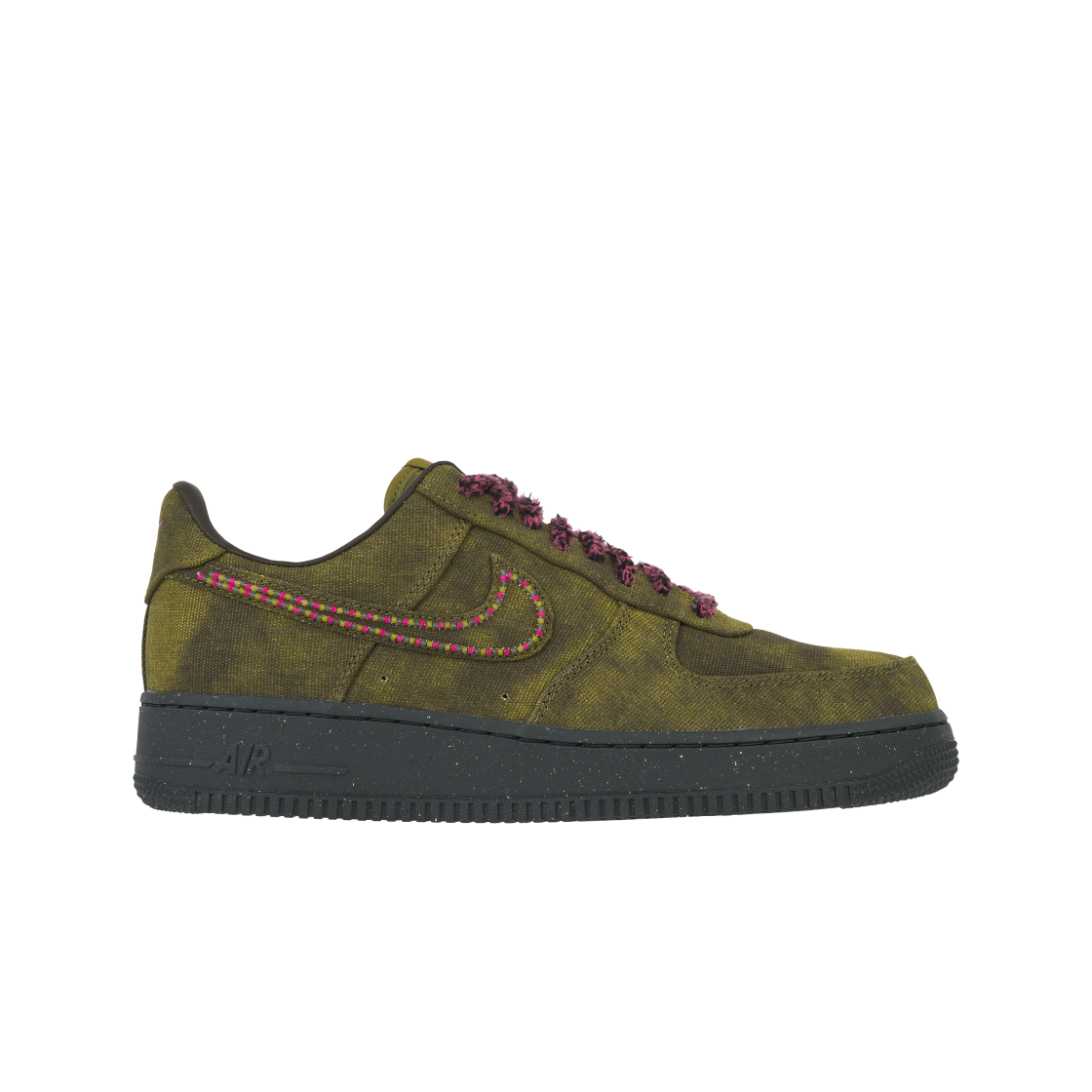 나이키 에어포스 1 '07 로우 부클레 바로크 브라운 앤 데저트 모스(Nike Air Force 1 '07 Low Boucle Baroque Brown and Desert Moss)
