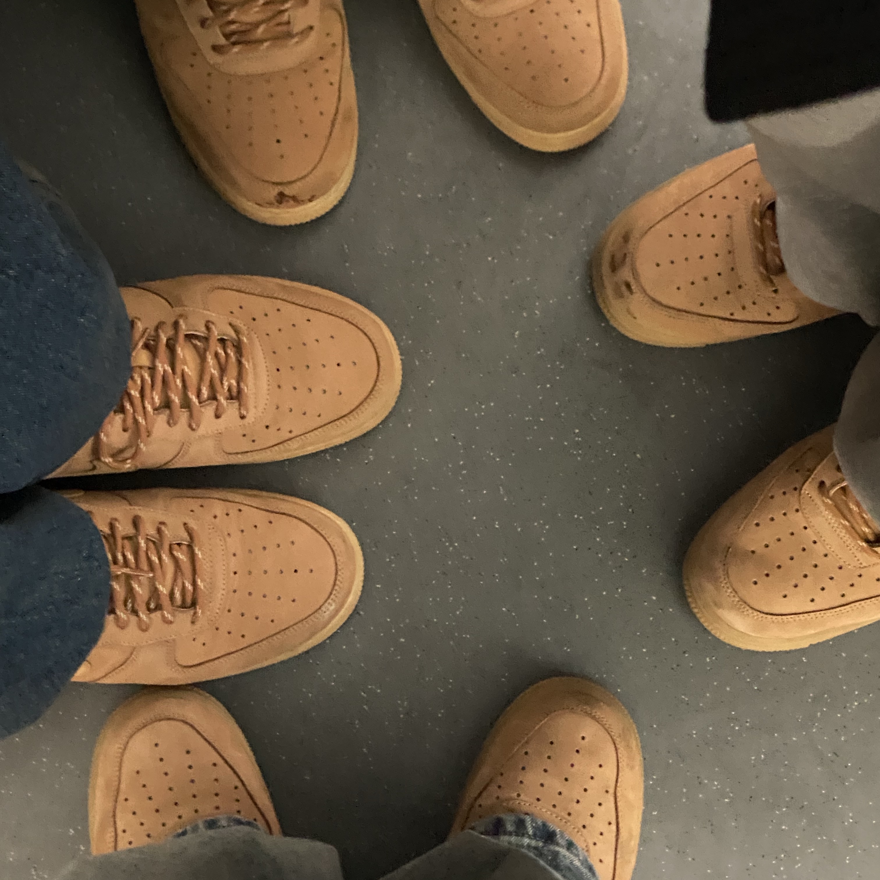 Nike Air Force 1 '07 WB Flax 착용 스타일 - 3