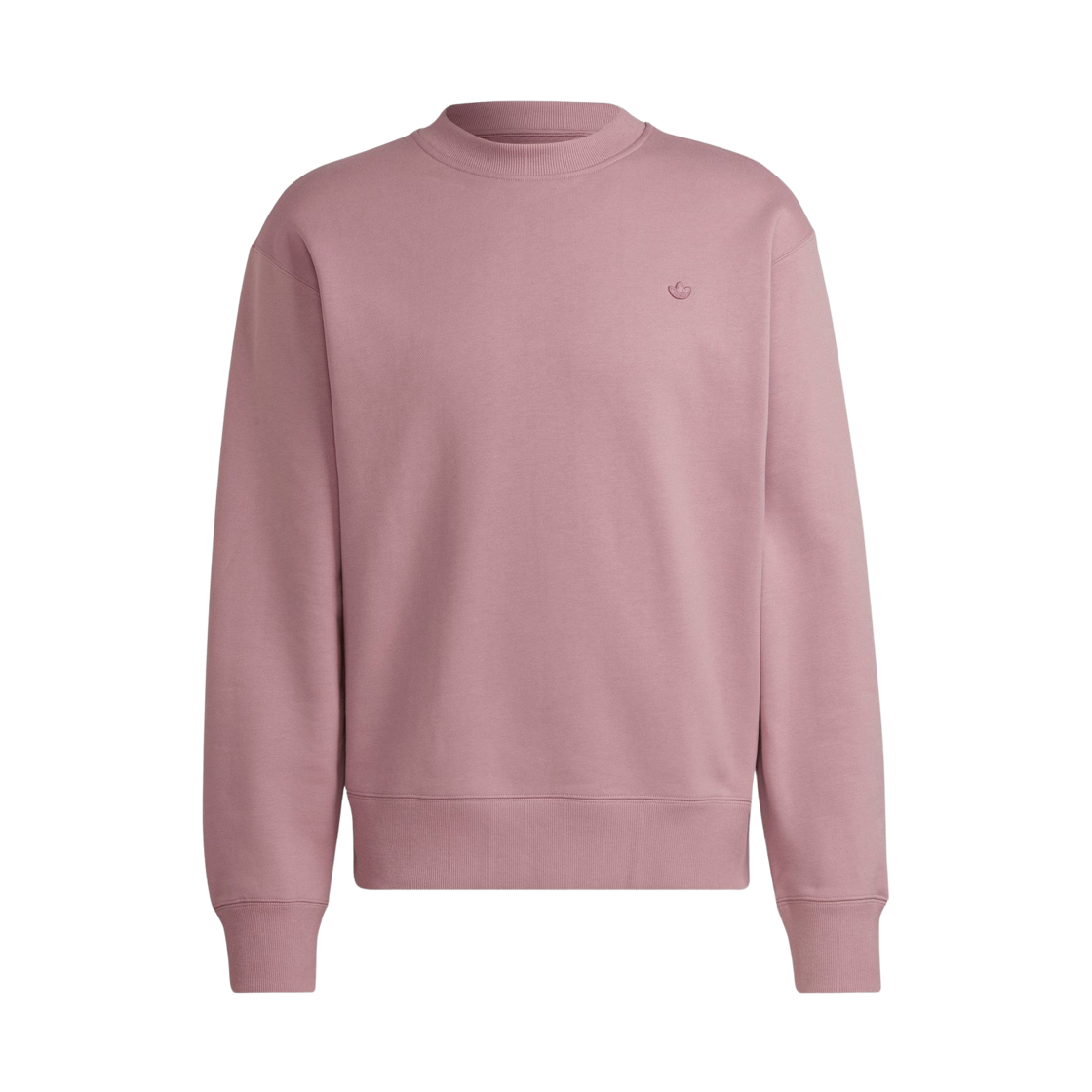 HC4528 Adidas Adicolor Trefoil Crewneck Sweatshirt Magic Mauve - KR Sizing