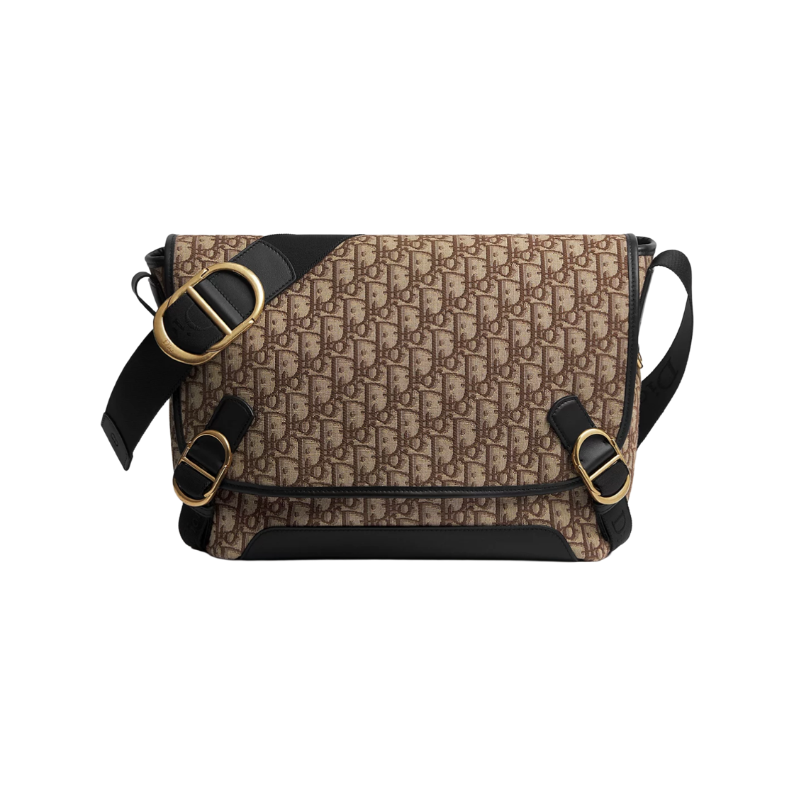 1DBME214YUS-H45E Dior Jett Medium Flap Strap Bag Brown