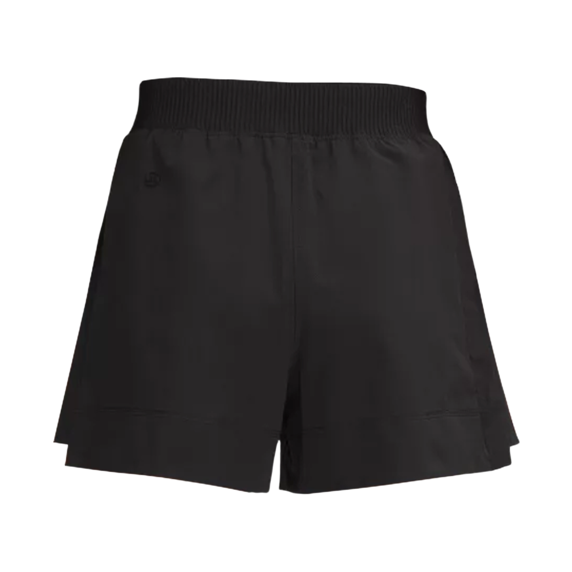 (W) 룰루레몬 스트레치 우븐 릴렉스드 핏 하이라이즈 쇼츠 4인치 블랙((W) Lululemon Stretch Woven Relaxed-Fit High-Rise Shorts 4 Inch Black)