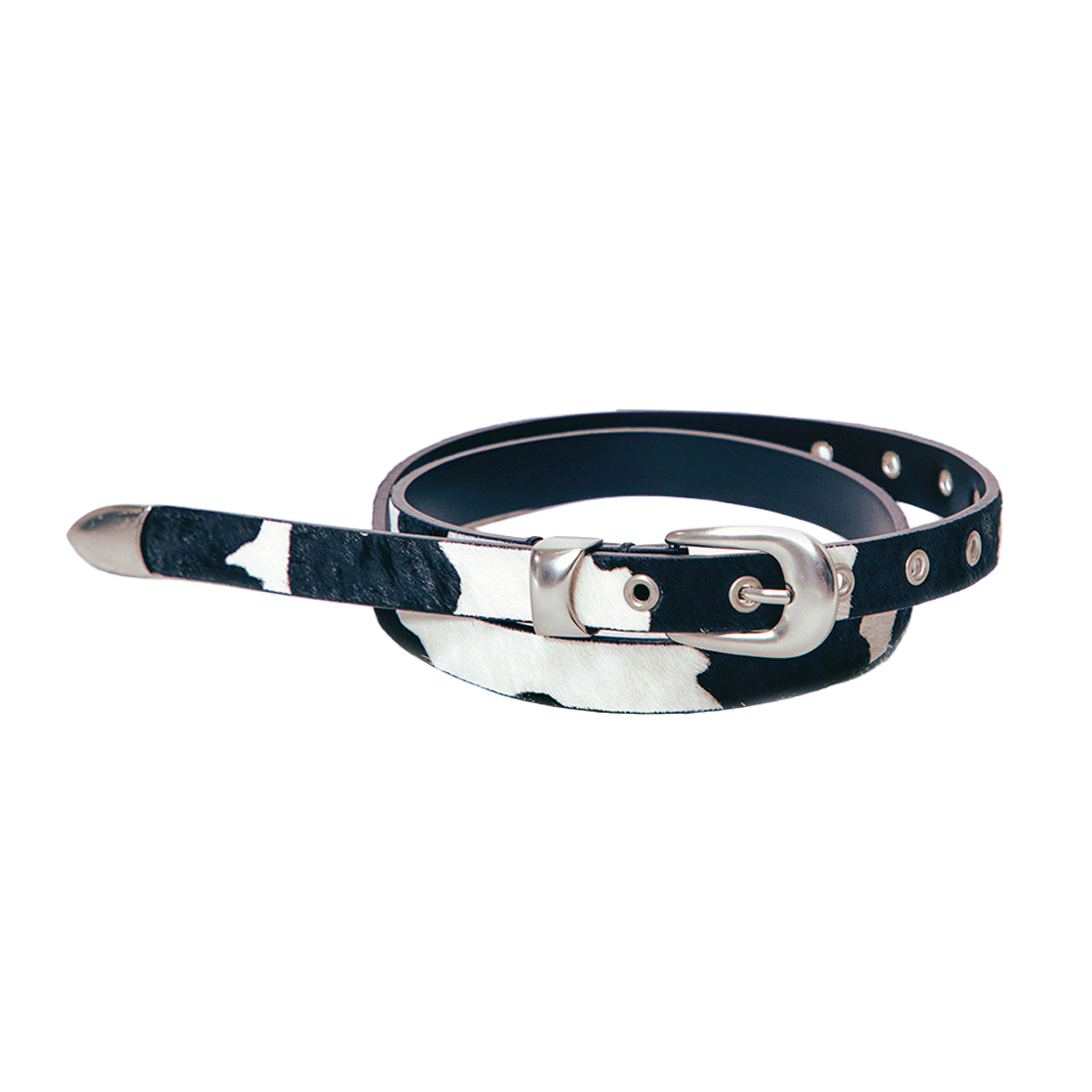 랜 아카이브 8001 카우 스킨 웨스턴 레더 벨트(LAN ARCHIVE 8001 Cow Skin Western Leather Belt)