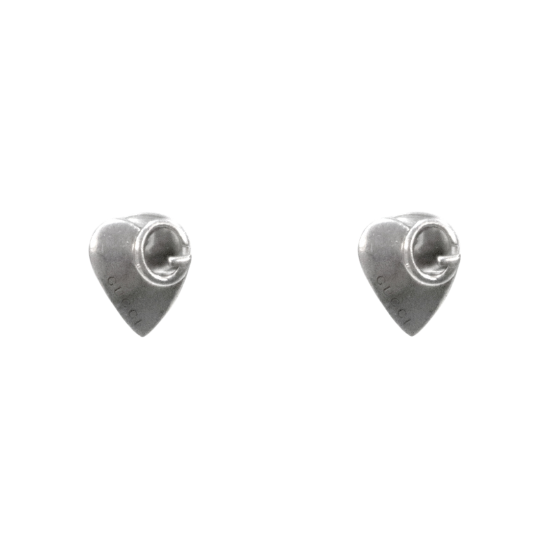 ITCVHSQNSFEO Gucci Silver Heart G Earrings C-B45223