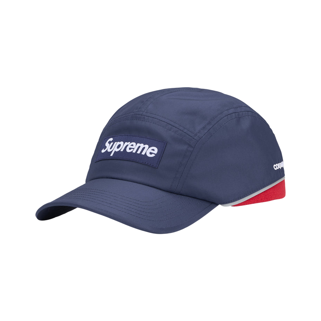 슈프림 폴라텍 라인드 패커블 이어플랩 캠프 캡 네이비 - 25FW(Supreme Polartec Lined Packable Earflap Camp Cap Navy - 25FW) - 2