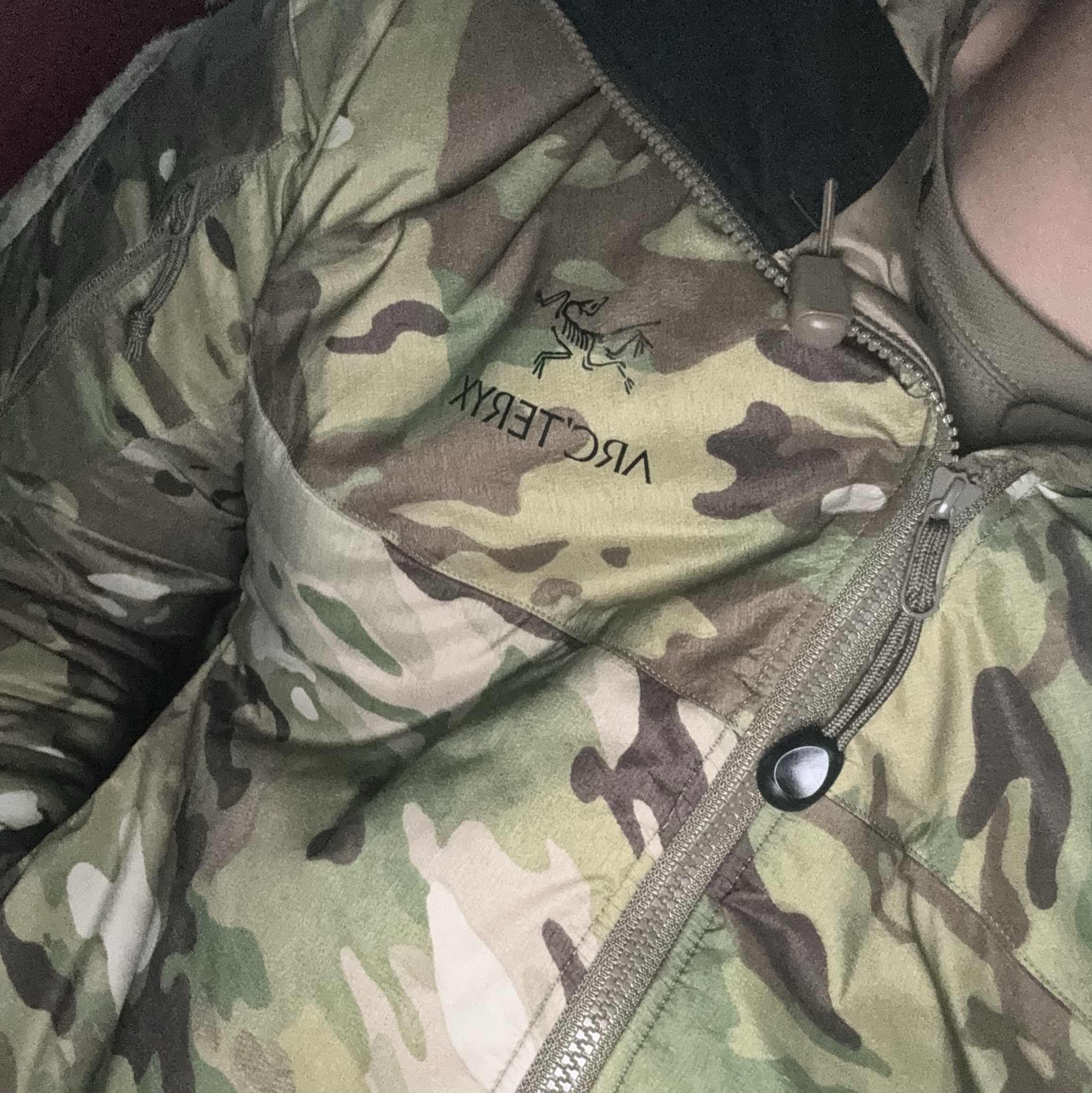 Arc'teryx LEAF Cold WX Hoody LT Gen 2.1 Multicam 착용 스타일