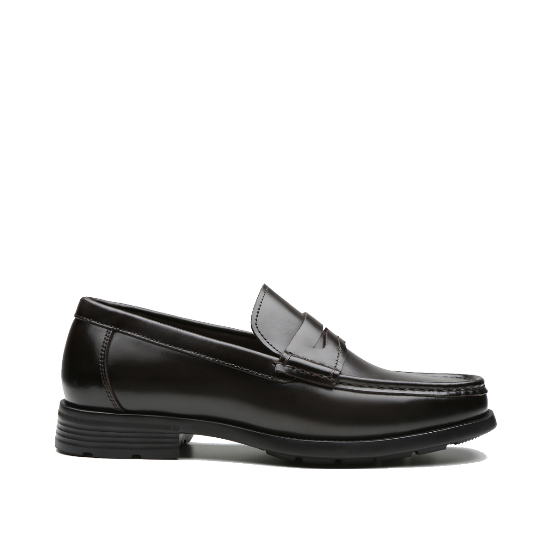 리차드 남성 스퀘어토 컴포트 페니로퍼 브라운(Richard Men’s Square-Toe Comfort Penny Loafers Brown) - 1