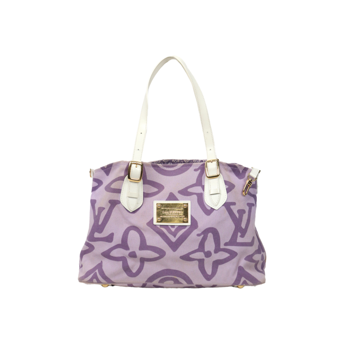 IT9E5CDW8MBM Louis Vuitton Purple Canvas Tiantienne Shoulder Bag C-A44442