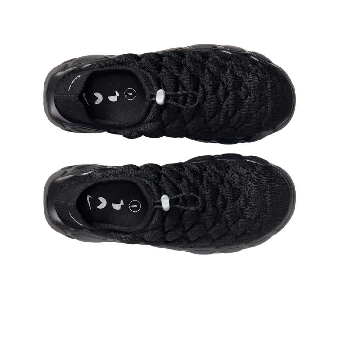 (W) 나이키 플라이니트 헤이븐 블랙 메탈릭 실버((W) Nike Flyknit Haven Black Metallic Silver) - 2