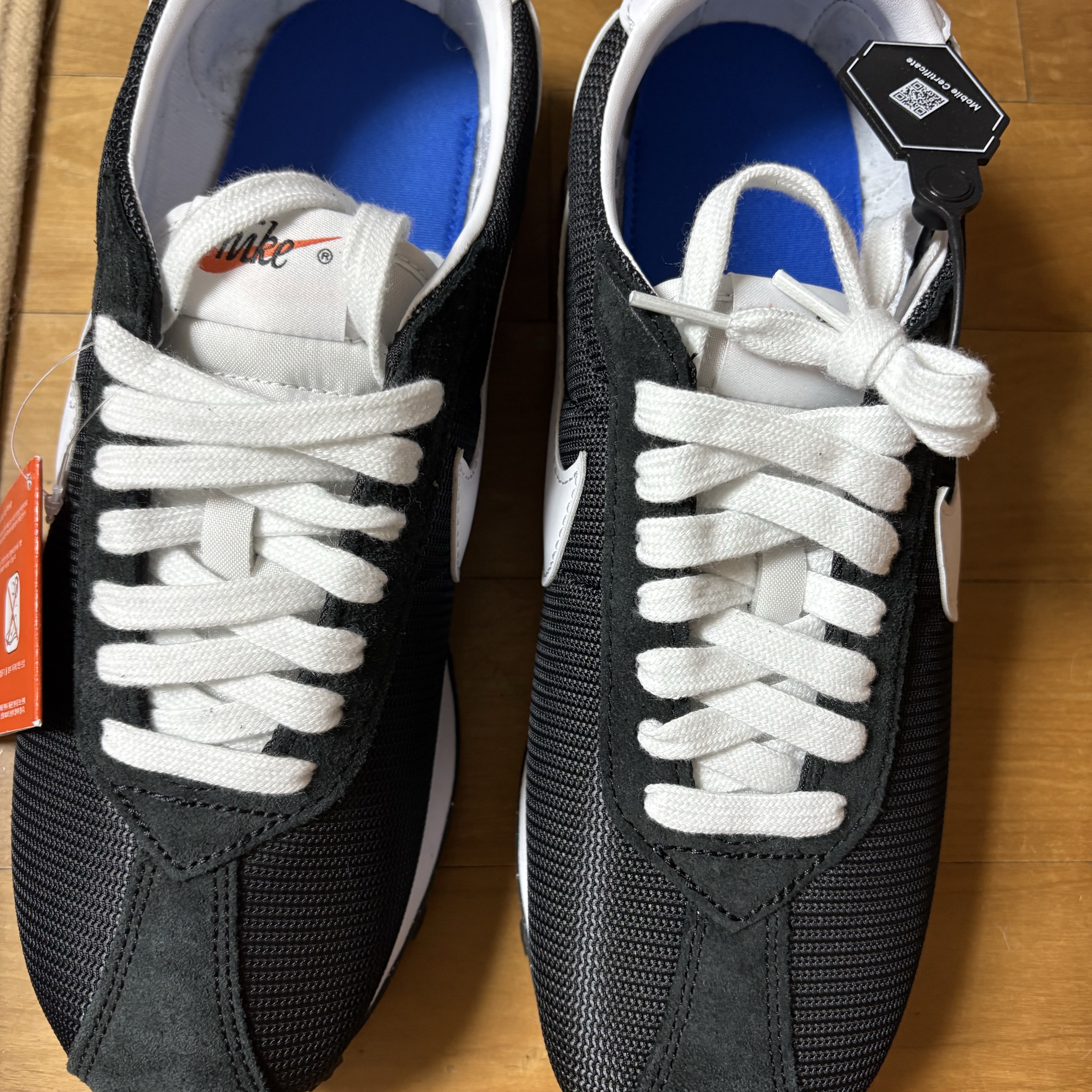 Nike LD-1000 Black White 착용 스타일