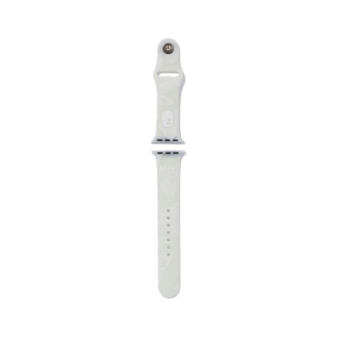 - BAPE Reflection Camo Watch Band White
