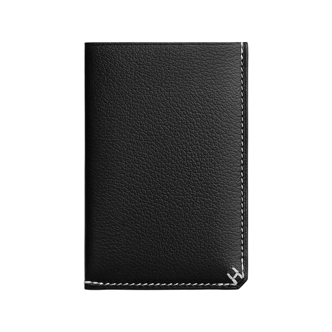 에르메스 H 셀리에 카드 홀더 에버그레인 카프스킨 & 누아(Hermes H Sellier Card Holder Evergrain Calfskin & Noir) - 2