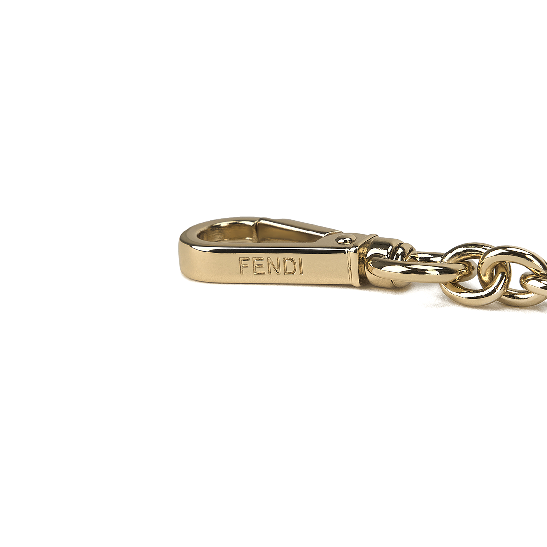 펜디 바게트 자카드 FF 패브릭 체인 파우치 백 브라운(Fendi Baguette Jacquard FF Fabric Chain Pouch Bag Brown) - 5