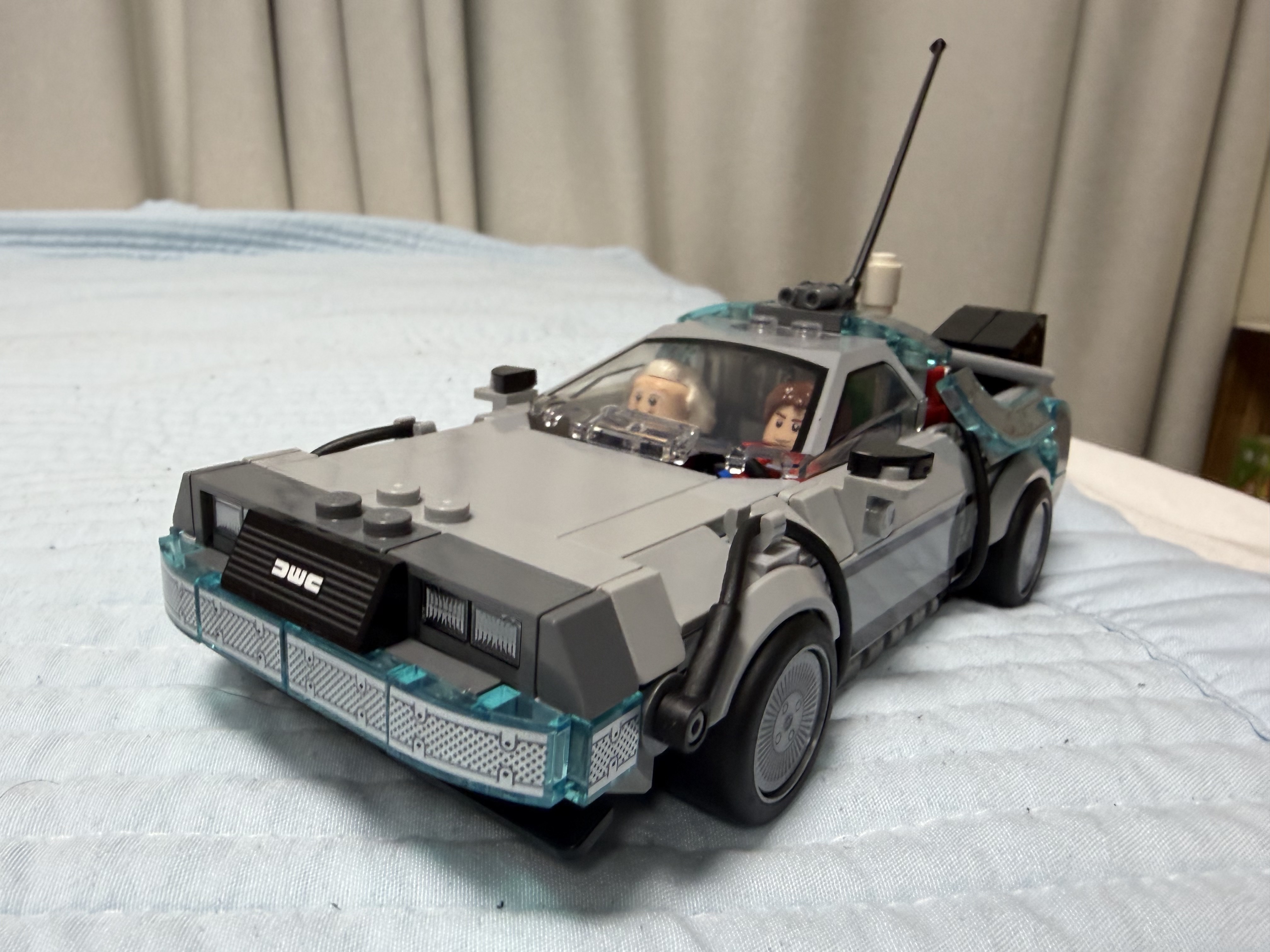 Lego Speed Champions Time Machine from Back to the Future 착용 스타일 - 6