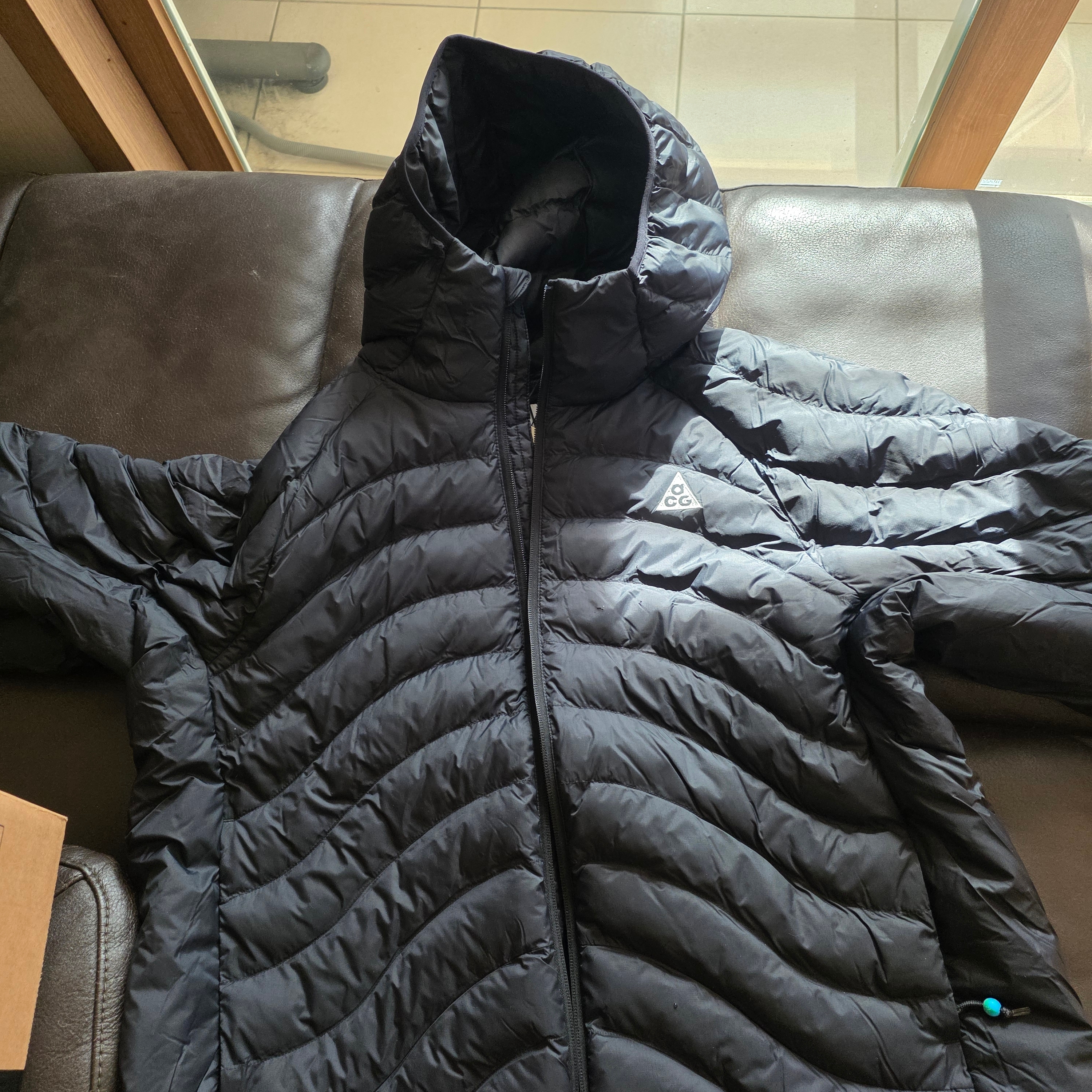 Nike ACG Lava Flow Therma-Fit ADV Jacket Black Summit White - Asia 착용 스타일