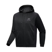 Arc'teryx Emblem Fleece Full-Zip Hoody Black
