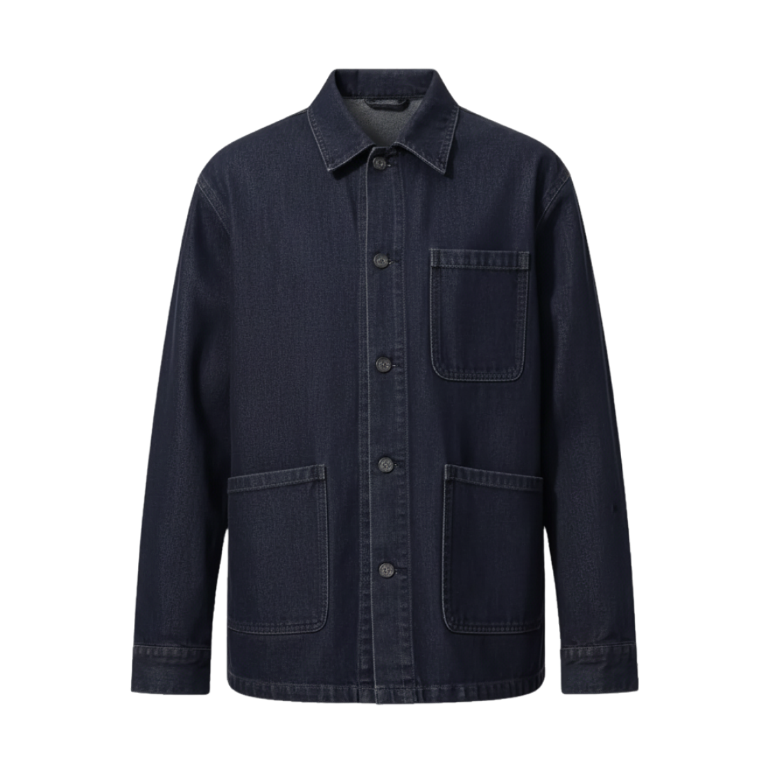 481720-68 Uniqlo Denim Jacket Blue - JP