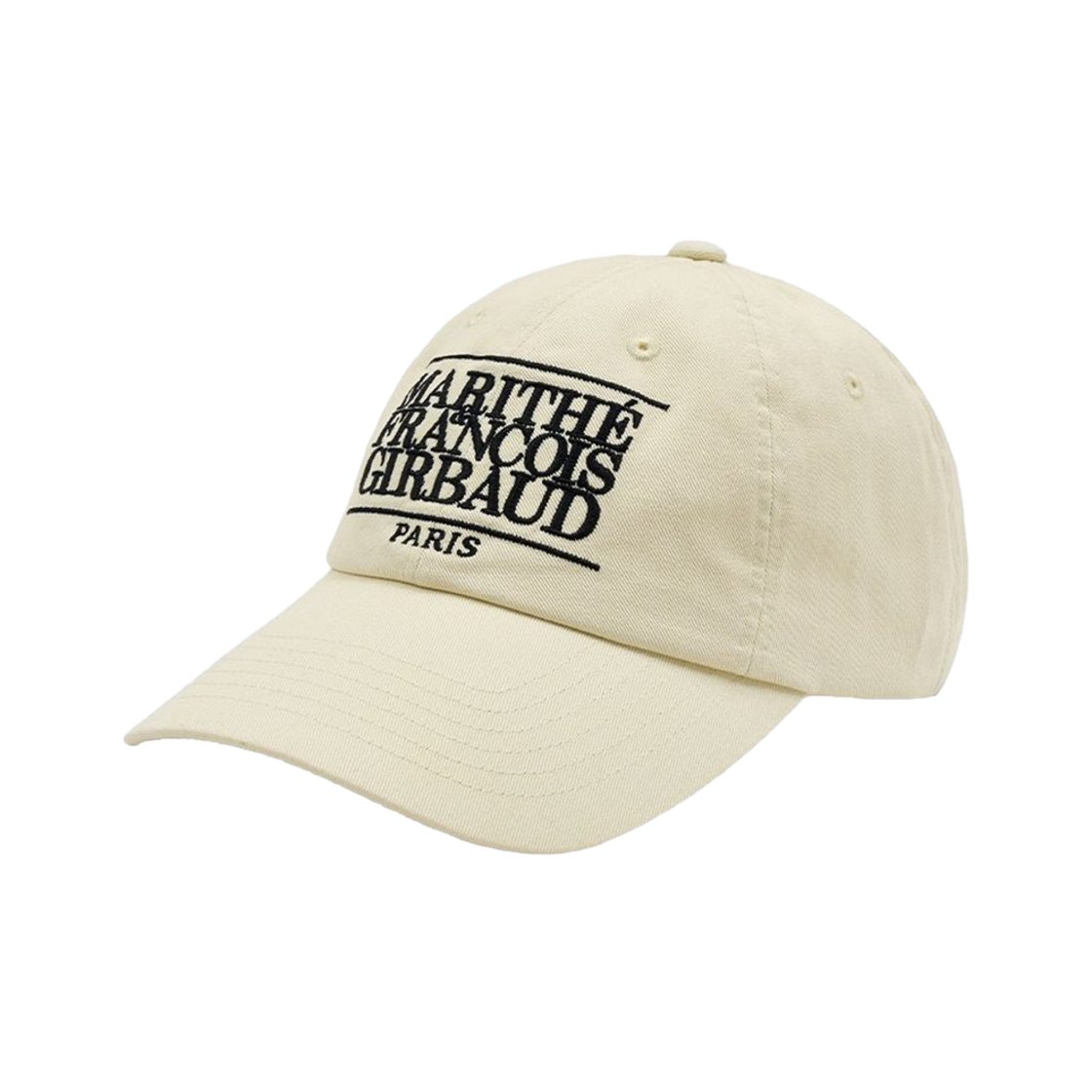 마리떼 프랑소와 저버 클래식 로고 캡 아이보리(Marithe Francois Girbaud Classic Logo Cap Ivory)