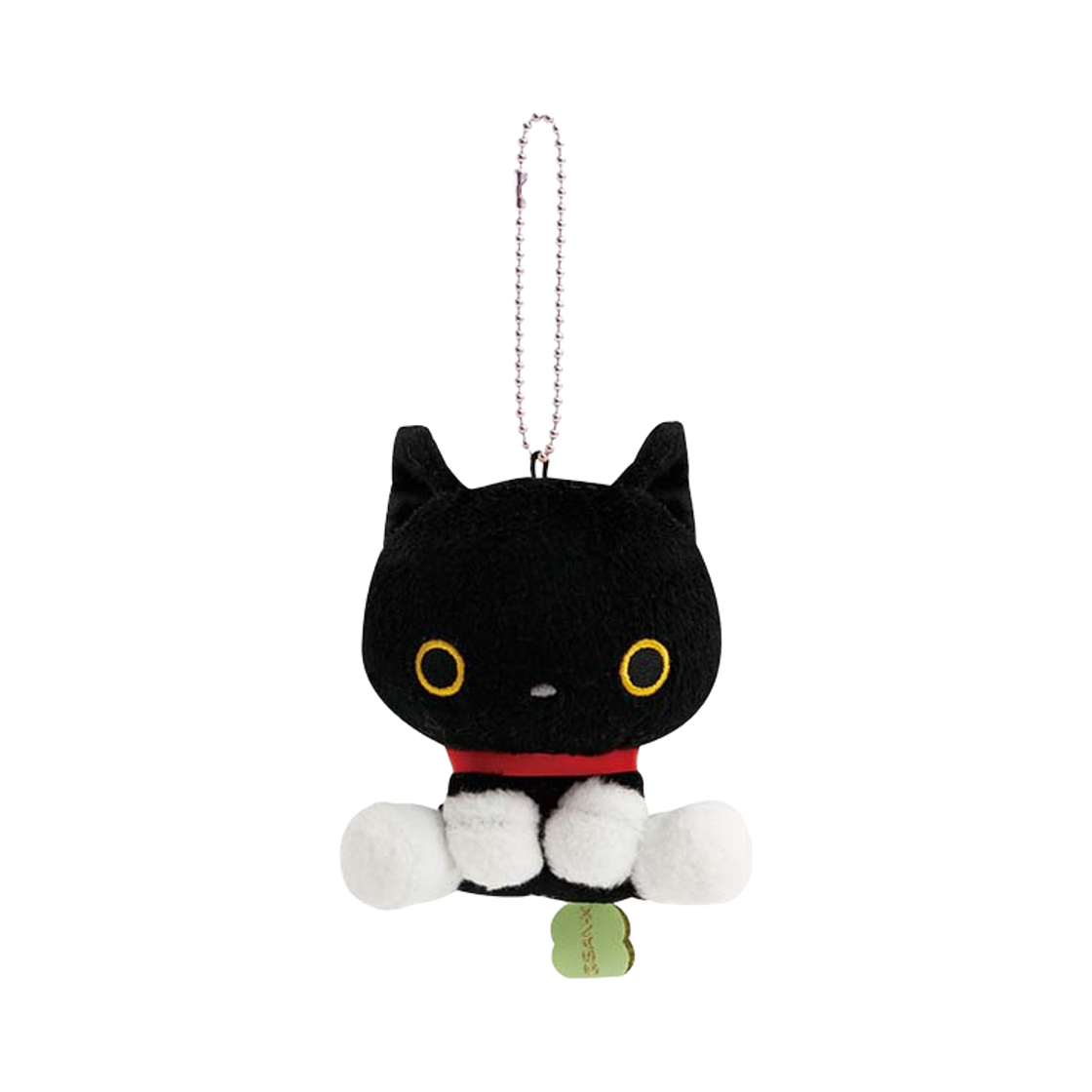 KSN0536 San-X Plush Keyring Kutusita Nyanko