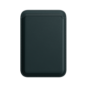 SINJIMORU MagSafe Vica Card Holder iPhone Vegan Leather Wallet Case Dark Green