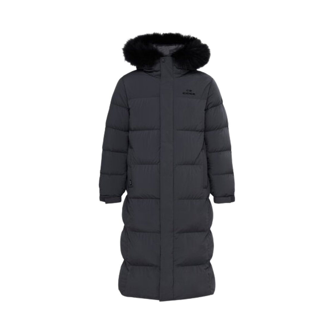 DUW25592C6 Eider Pop On Blondie 2.5 Long Down Jacket Dark Grey