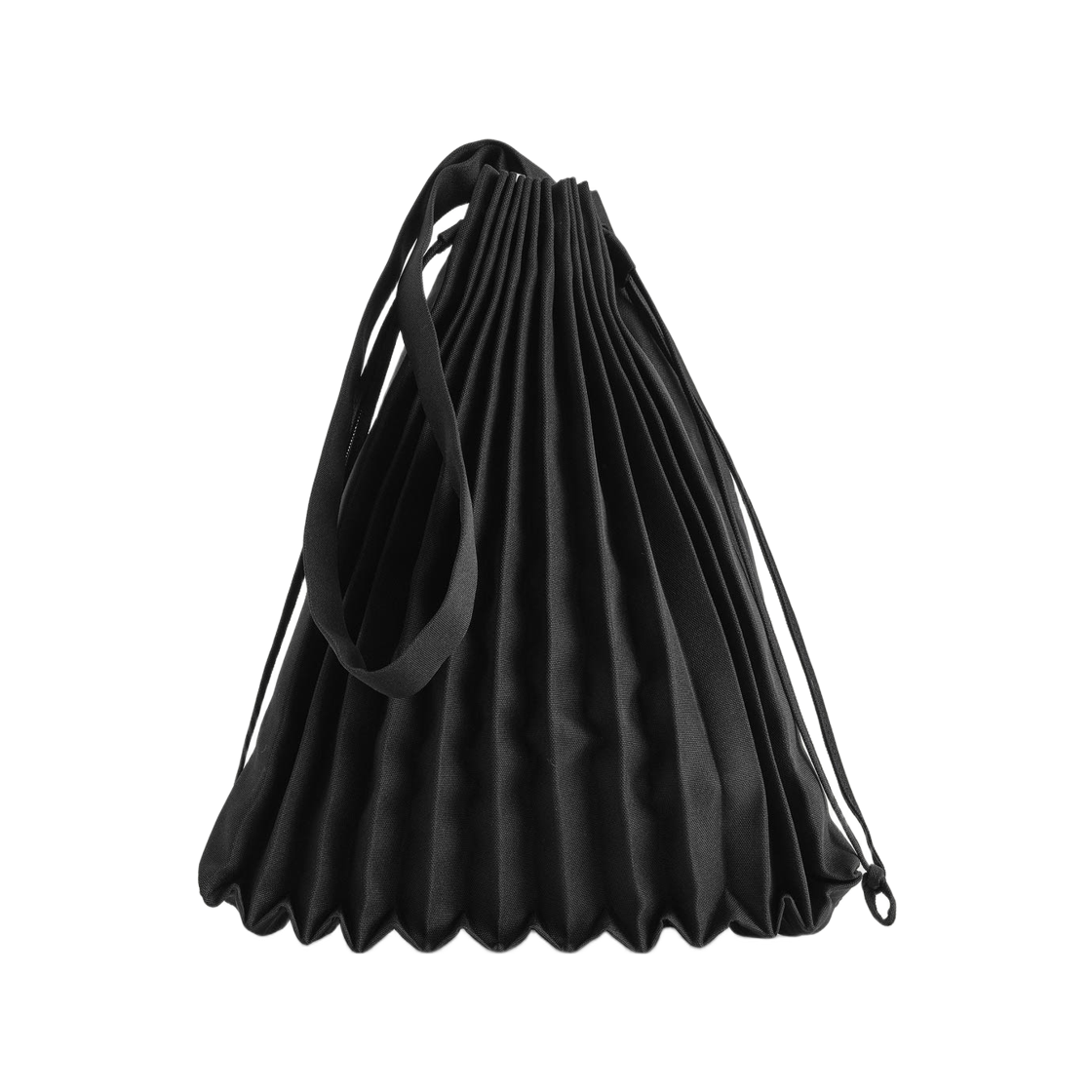 코스 아코디언 캔버스 토트백 블랙(COS Accordion Canvas Tote Bag Black) - 1