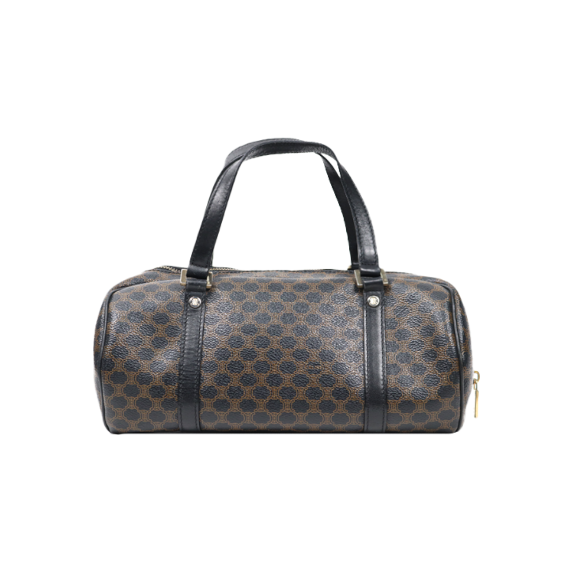 셀린느 블랙 마카담 미니 보스턴백 A-A44417(Celine Black Macadam Mini Boston Bag A-A44417)