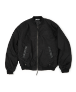 ETCE Washed Bomber Jacket Washed Black