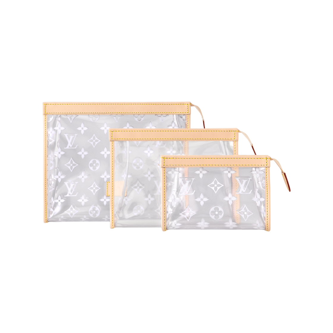 M11390 Louis Vuitton Trio Poche Toilette Monogram