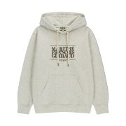 Marithe Francois Girbaud Classic Logo Hoodie Oatmeal