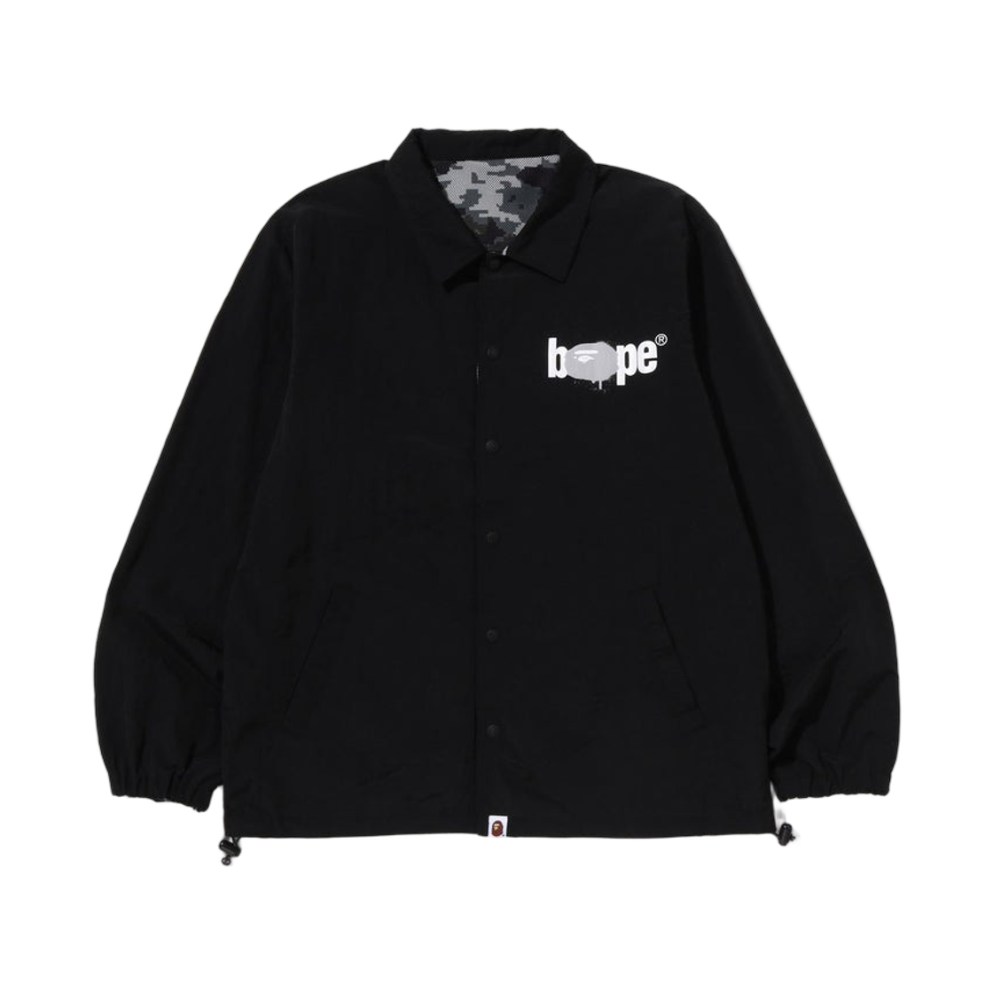 베이프 리버시블 코치 자켓 블랙(BAPE Reversible Coach Jacket Black) - 1