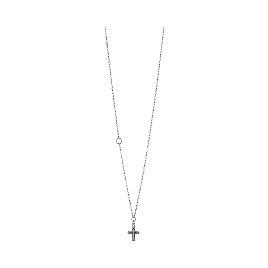 베르크슈타트 뮌헨 체인 미니 크로스 실버 - 26SS(Werkstatt:Munchen Chain Mini Cross Silver - 26SS)