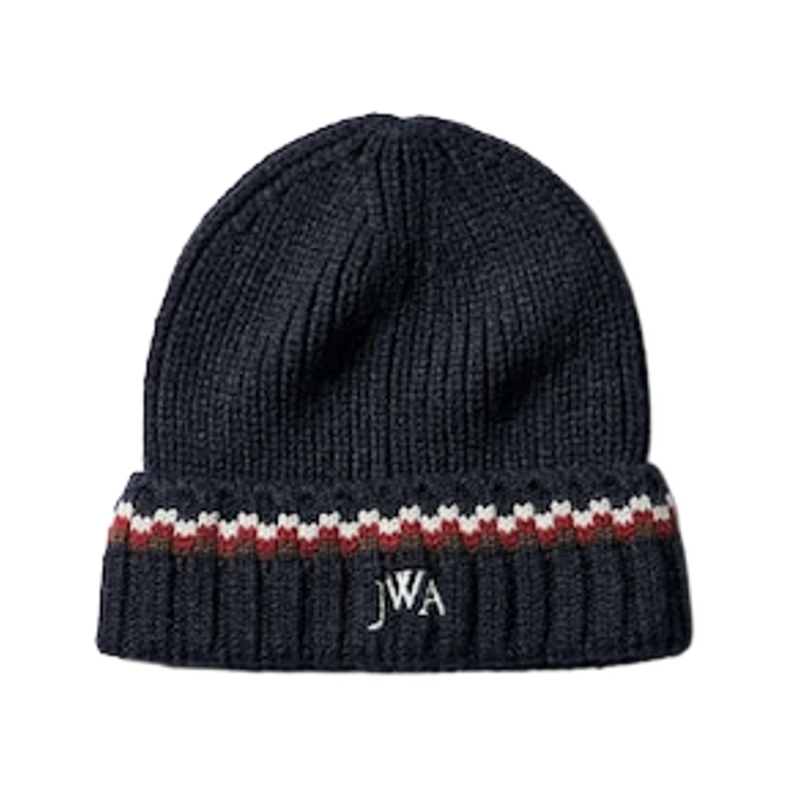474889-69 Uniqlo x JW Anderson Heattech Beanie Pattern Navy