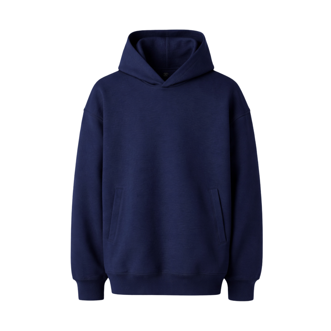 유니클로 C 스웨트 오버사이즈 풀오버 후드 네이비 - JP
