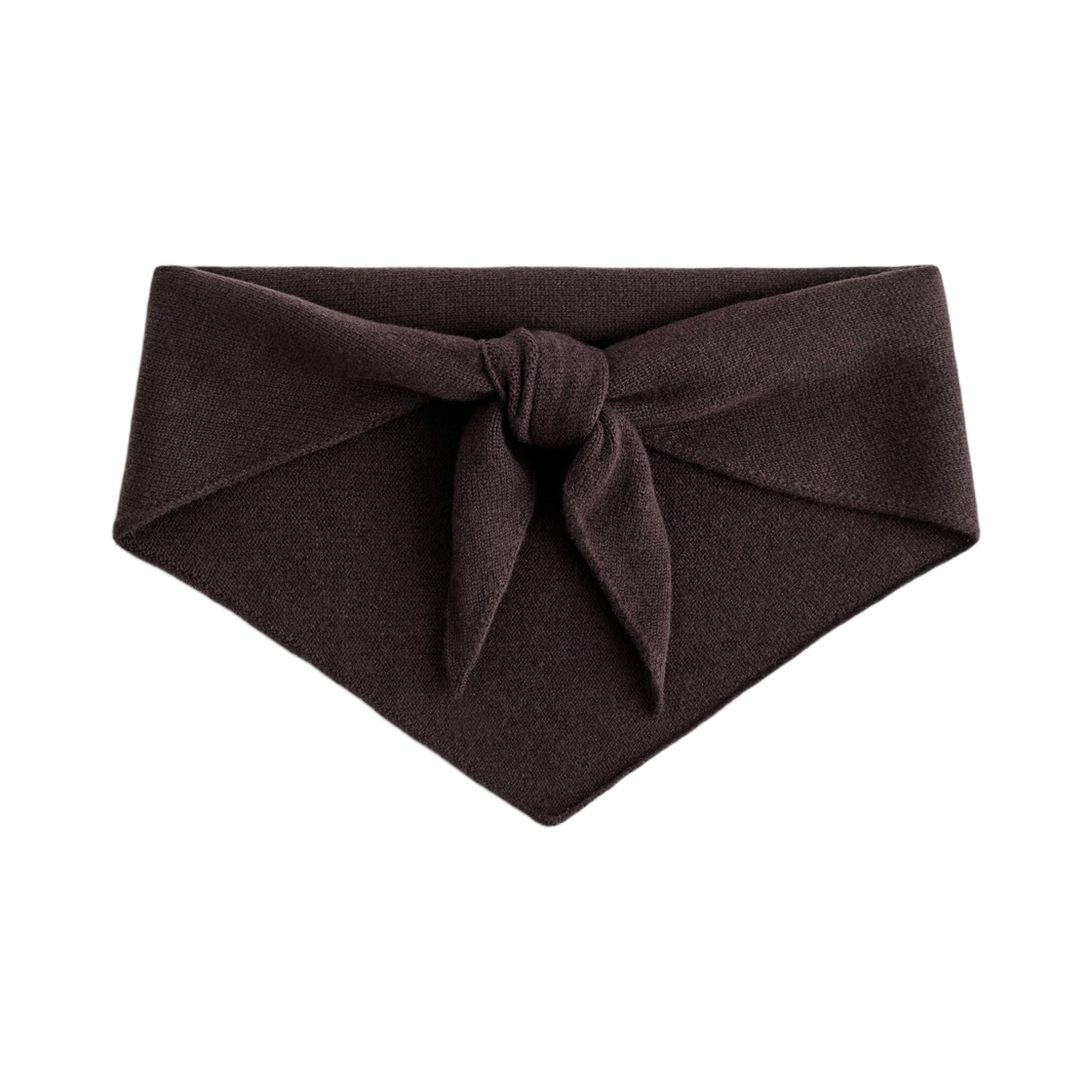 (W) 코스 오버사이즈 울 트라이앵글 머플러 다크 브라운((W) COS Oversized Wool Triangle Muffler Dark Brown)