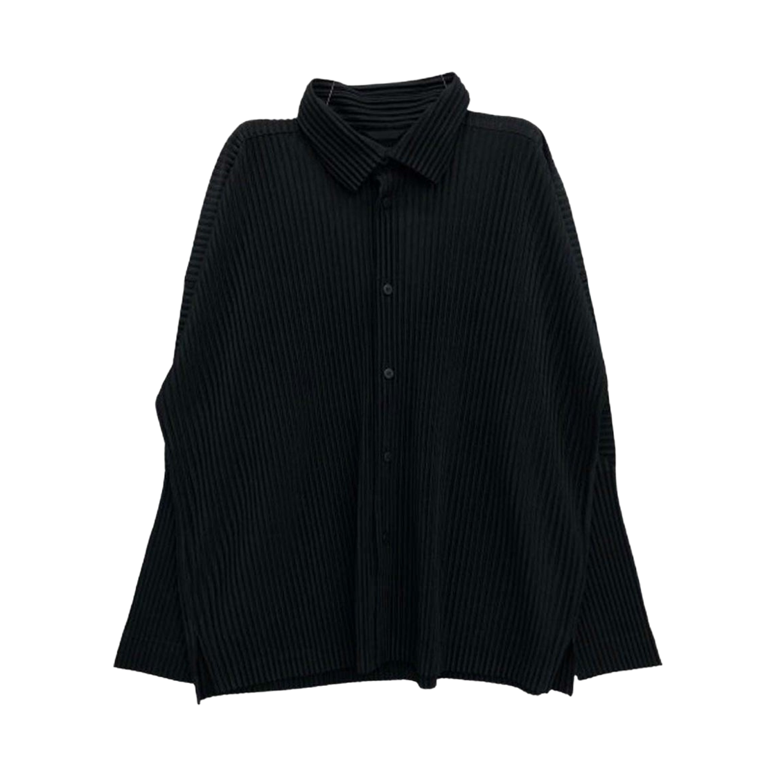 HP43-JJ123-15 Homme Plisse Issey Miyake MC November Shirt Black