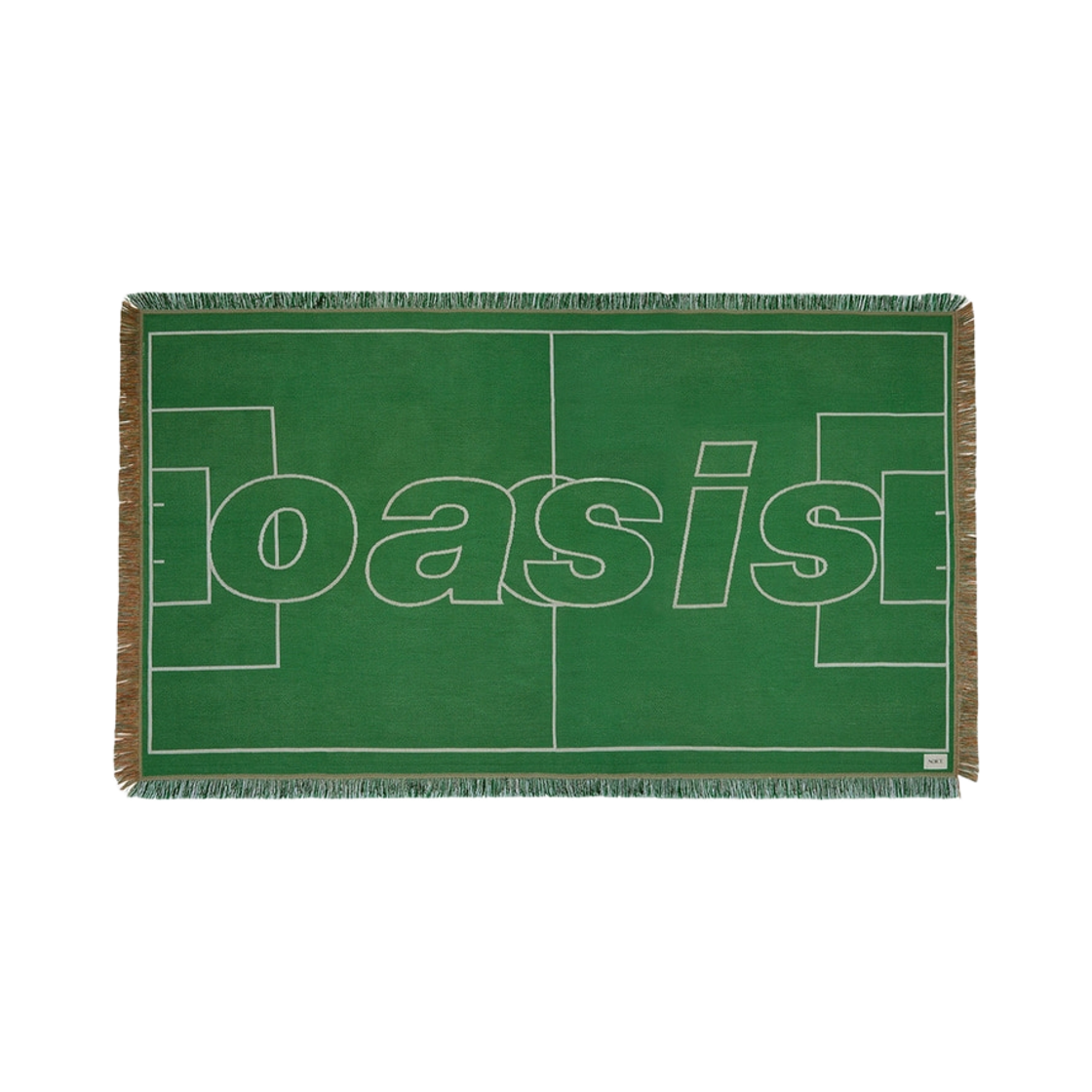 노이스 x 오아이스 메인 로드 블랭킷 그린(Noice x Oasis Maine Road Blanket Green)