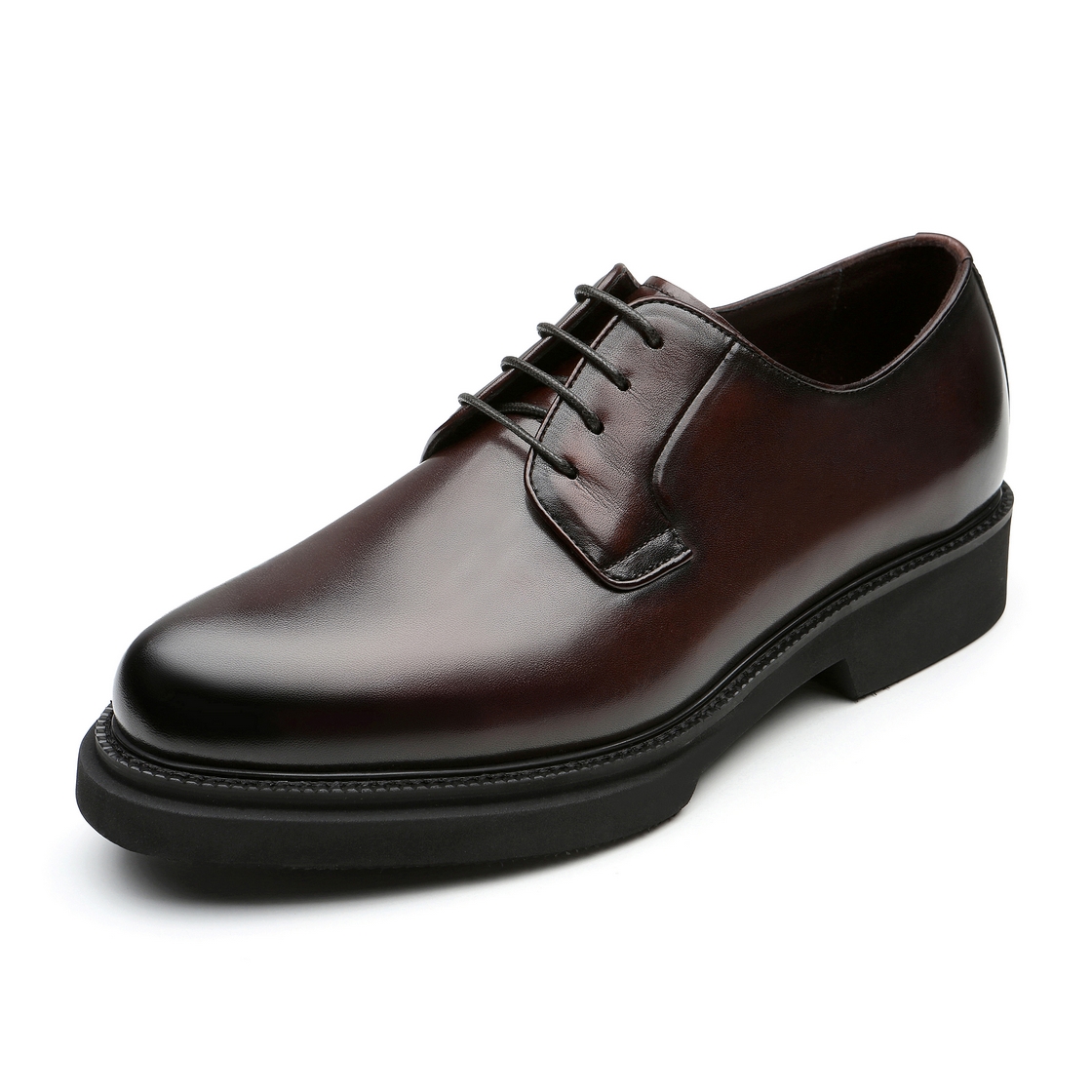 리갈 남성 소프트레더 오버솔 플레인토 더비 브라운(REGAL Men’s Soft Leather Oversole Plain-Toe Derby Brown) - 3