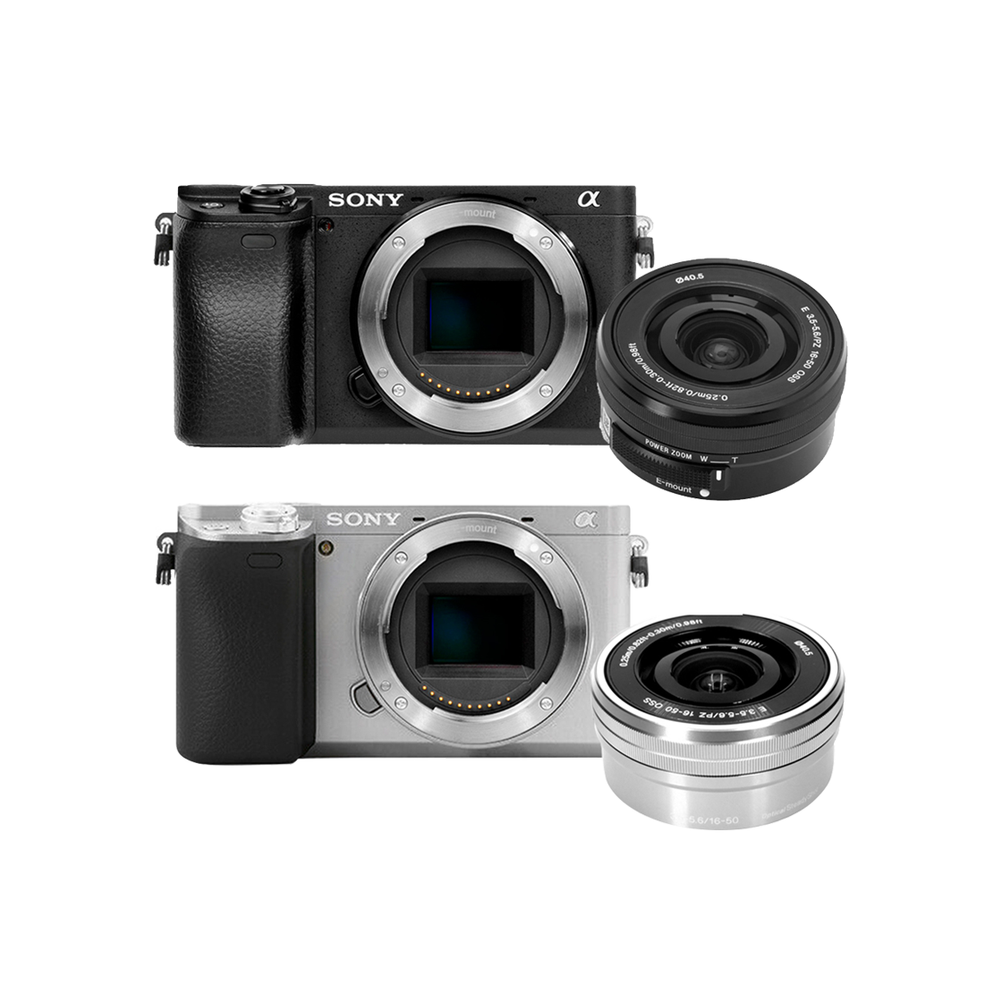소니카메라 A6400 + 16-50 번들 킷 블랙/실버(Sony Camera A6400 + 16-50 Lens Kit Black/Silver)