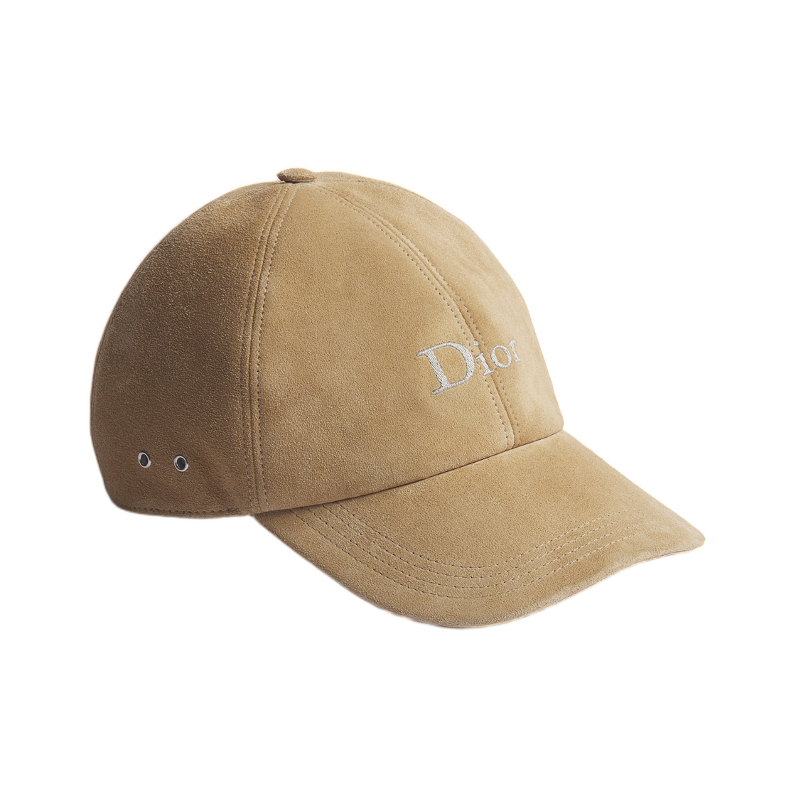 683L907B1023-C188 Dior Cap Suede Calfskin Beige