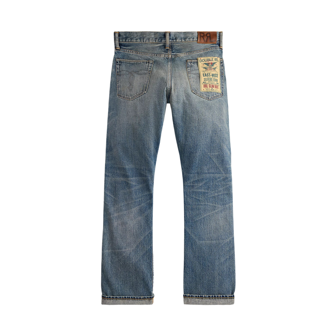 더블알엘 슬림 부츠 브라이어필드 셀비지 진 브라이어필드 워시(Double RL Slim Boot Briarfield Selvedge Jeans Briarfield Wash) - 2