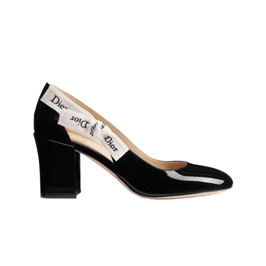 KCV515VNI-S900 (W) Dior J'Adior Pump Patent Calfskin Black