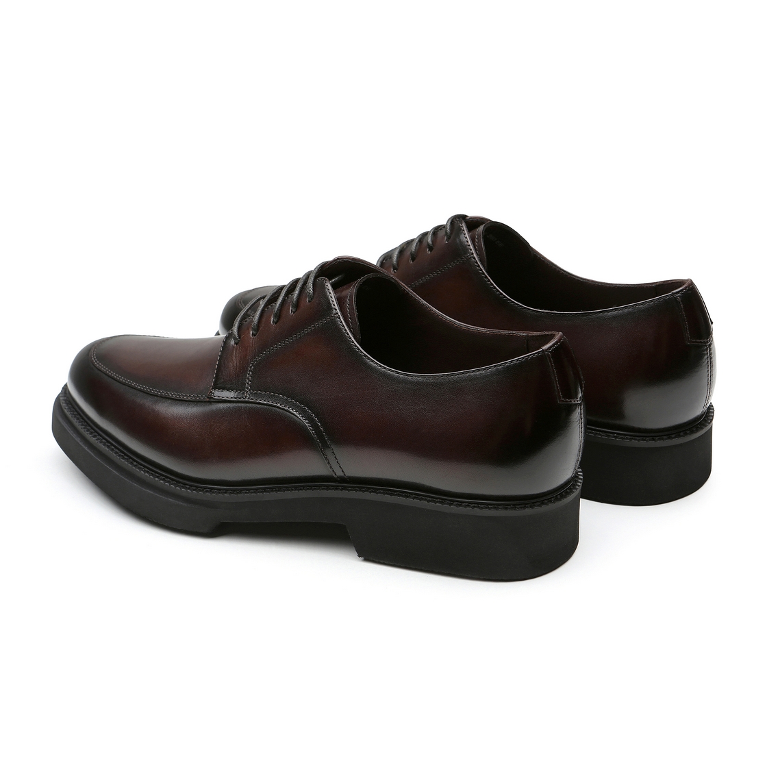 리갈 남성 소프트레더 오버솔 U팁 더비 브라운(REGAL Men’s Soft Leather Oversole U-Tip Derby Brown) - 5
