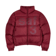 [KREAM 단독] Safarispot 1/2 Basic Safari Down Jacket Burgundy