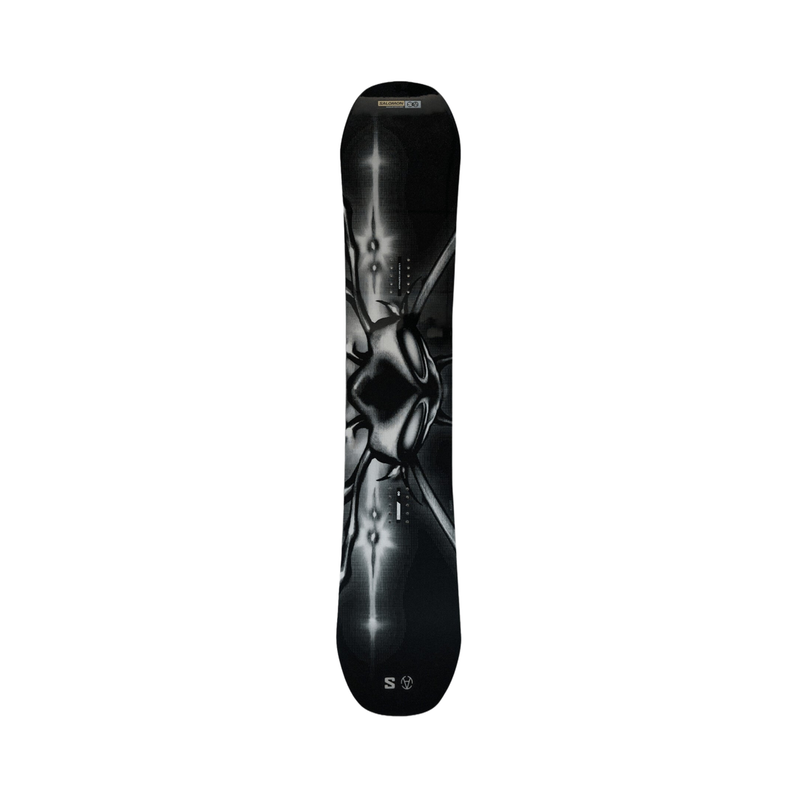 살로몬 x 슬램잼 슬립워커 스노우보드 덱 블랙(Salomon x Slam Jam Sleepwalker Snowboard Deck Black)