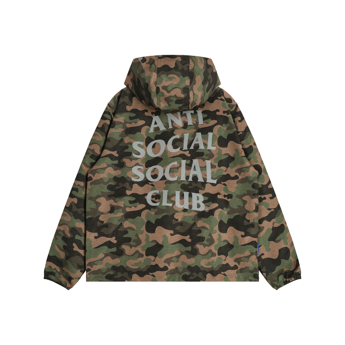 베이스크림x안티소셜소셜클럽 립스탑 아노락 카모(Basecream BCxASSC Ripstip Anorak Camo) - 2