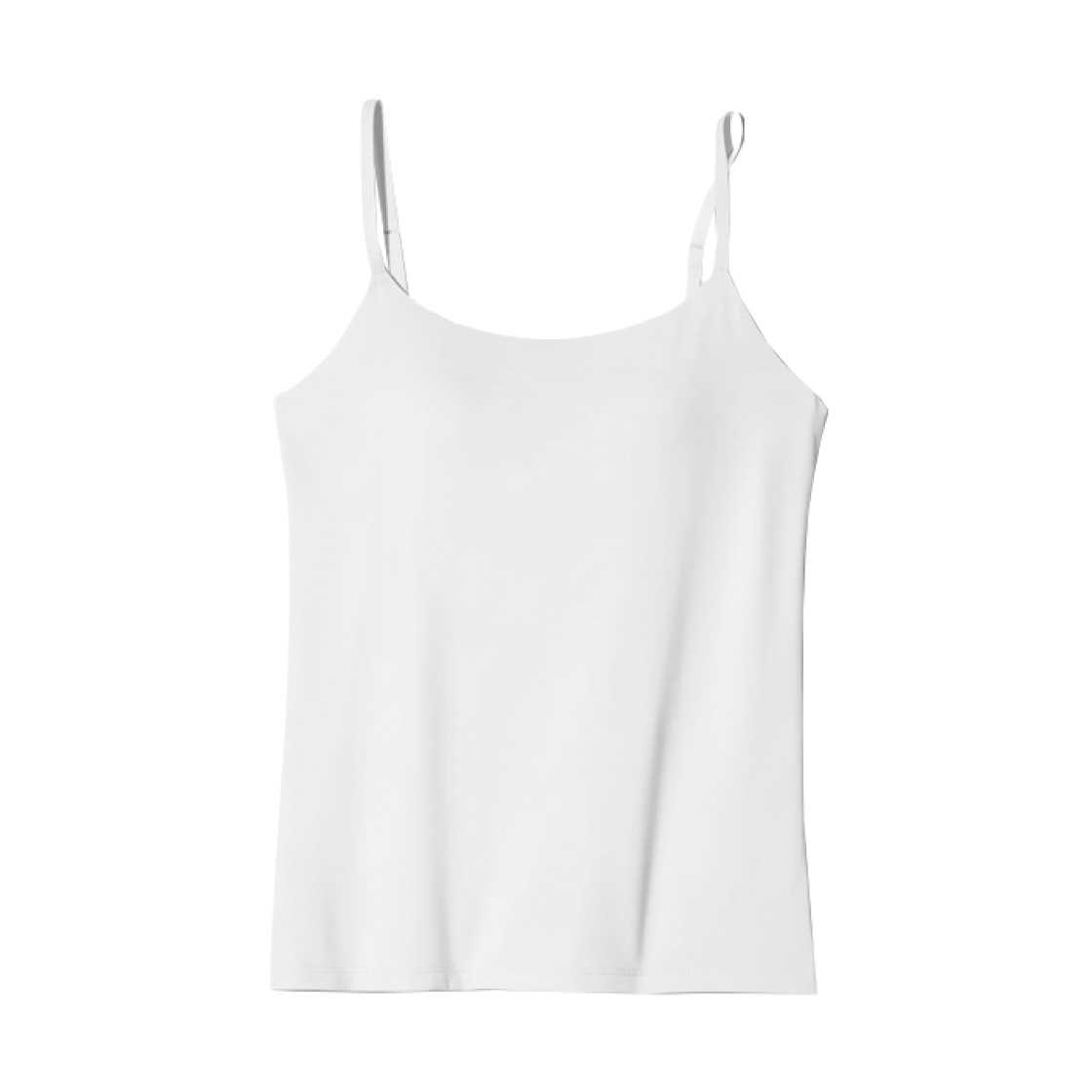 (W) 유니클로 에어리즘 브라 캐미솔 화이트 - JP((W) Uniqlo Airism Bra Camisole White - JP) - 1