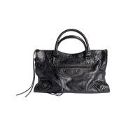 Balenciaga Le City Medium Bag Black Brass
