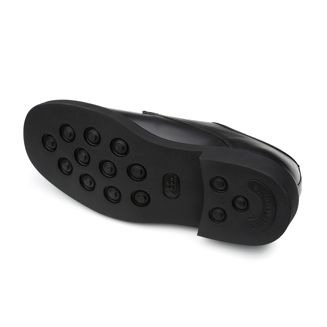 리갈 남성 스퀘어토 U팁 드레스 블랙(REGAL Men’s Square-Toe U-Tip Dress Shoes Black) - 2