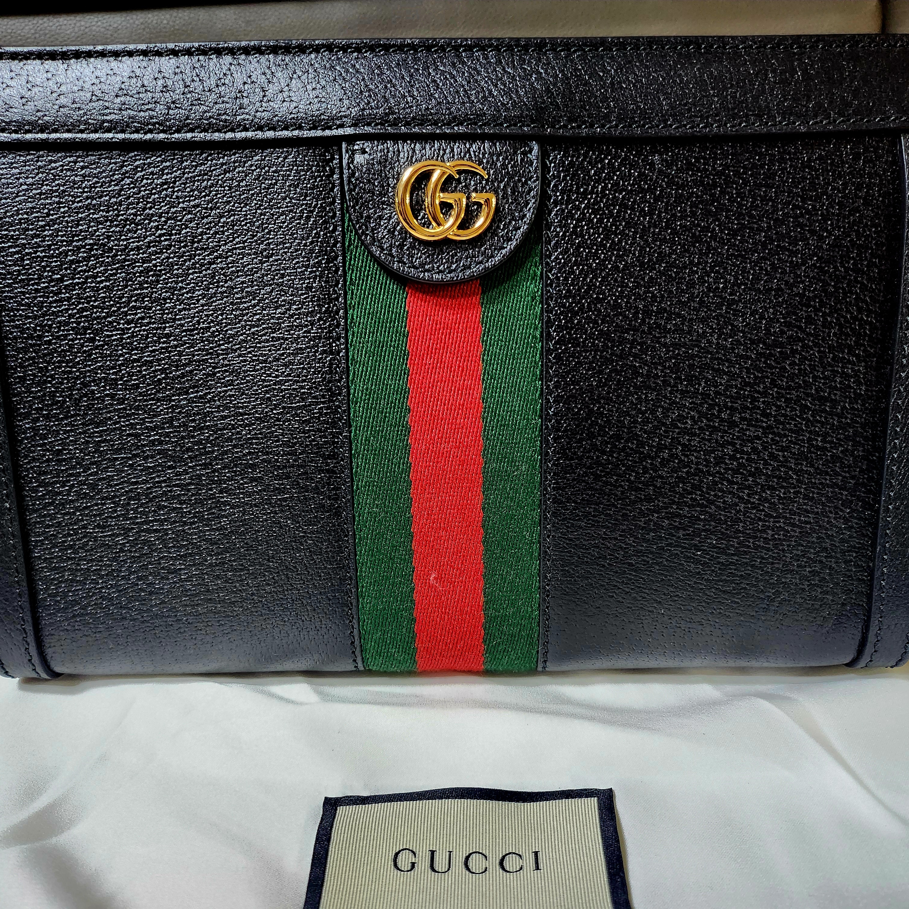 Gucci Ophidia GG Small Shoulder Bag Black 착용 스타일