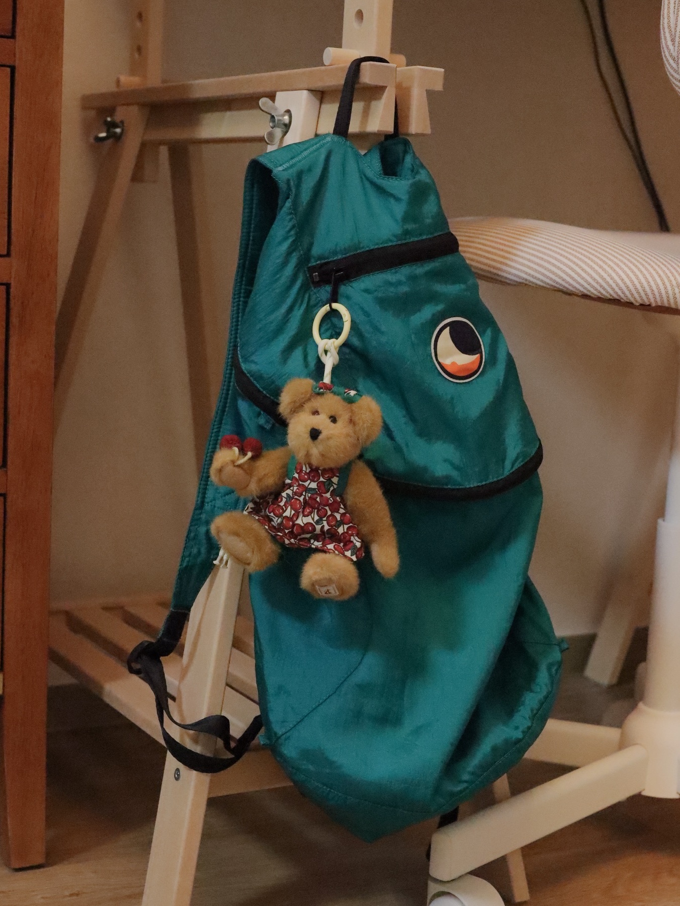 Ticket to the Moon Backpack Plus Emerald Green (25L) 착용 스타일